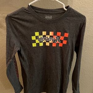 Hurley gray long sleeve shirt